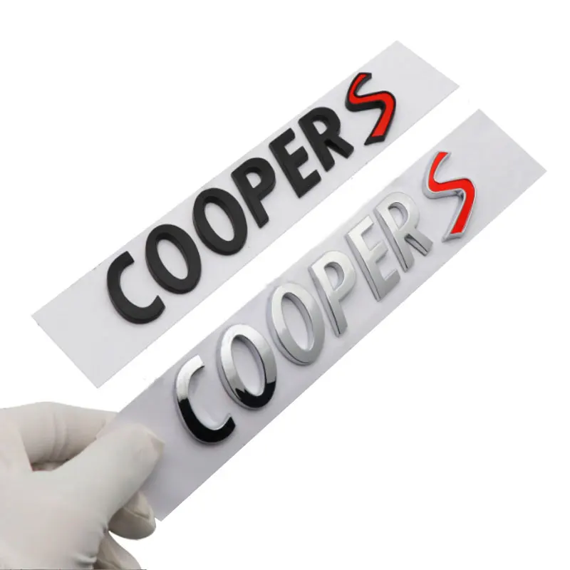 

Для Mini Cooper One S R50 R53 R56 R60 F55 F56 R57 R58 R59 R60 задняя багажная этикетка значок эмблема переводная буква эмблема