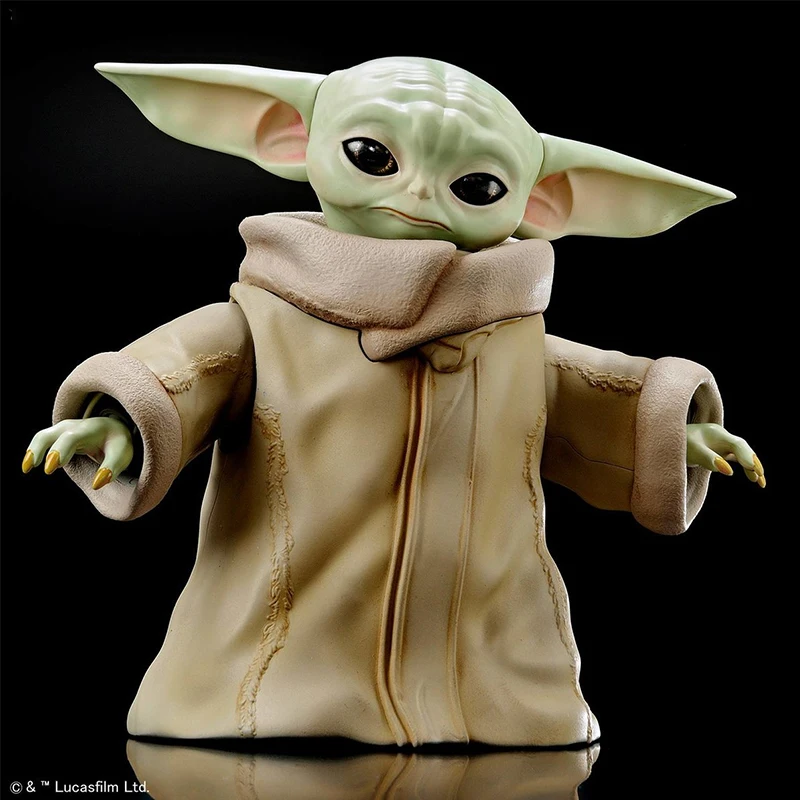 В наличии: Оригинальный конструктор Bandai 100% Star Wars The Mandalorian, модель Грогу, аниме-фигурка, коллекционная сборная модель, игрушки, подарки (art.: 3920dba142baf) - 3920dba142baf