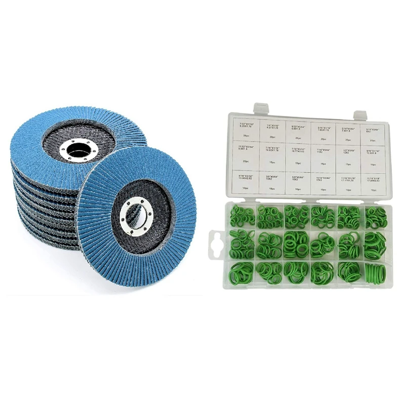 

10 шт., абразивные откидные диски, 125 мм и 270 шт.