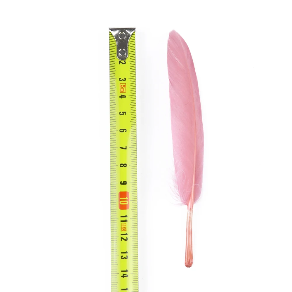 100 шт. разноцветные маленькие гусиные перья для детей