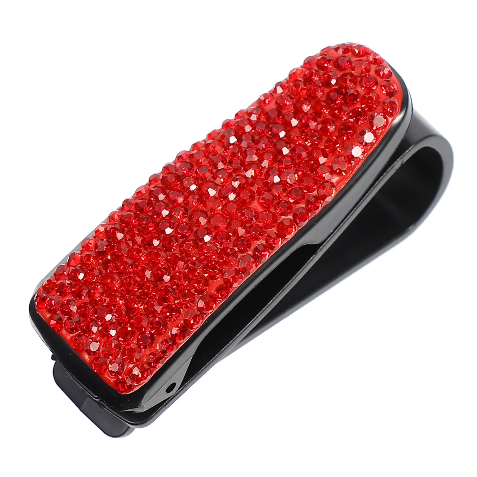 

Sun Visor Glasses Fastener Portable Rhinestone Glasses Holders for Car Sun Visor