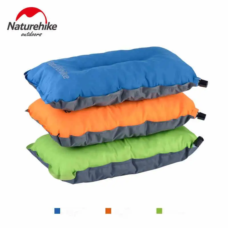 

Naturehike Compressed Pillow High Stretch Filled Sponge Automatic Inflatable Pillows Travel Camping Outdoor