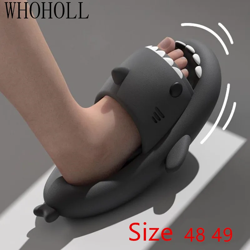 Size 46 47 2023 Summer Home Anti-skid Couple Parents Kids Indoor Household Funny Slipper