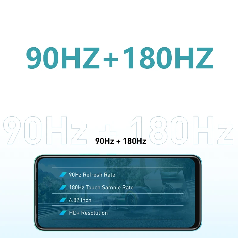 Infinix Hot 12 Play 4GB 64GB 6000mAh Smartphone Battery 6.82'' HD+ Display Helio G35 13MP AI Dual Rear Camera Android 11