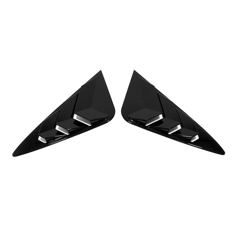 

Автомобильные аксессуары для Toyota Harrier Venza 2022 2023, накладки на задние стекла из АБС-пластика, жалюзи, обшивка, 2 шт.