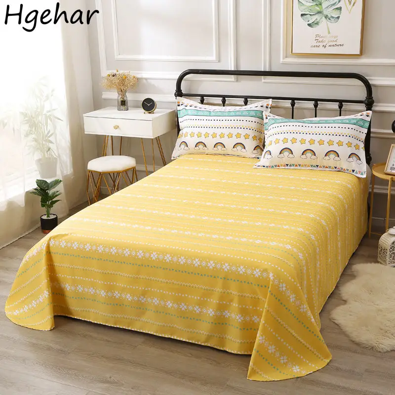 

Простыня с начесом для двуспальной кровати Four Seasons, удобная простая простыня с принтом, домашний текстиль, мягкая для взрослых