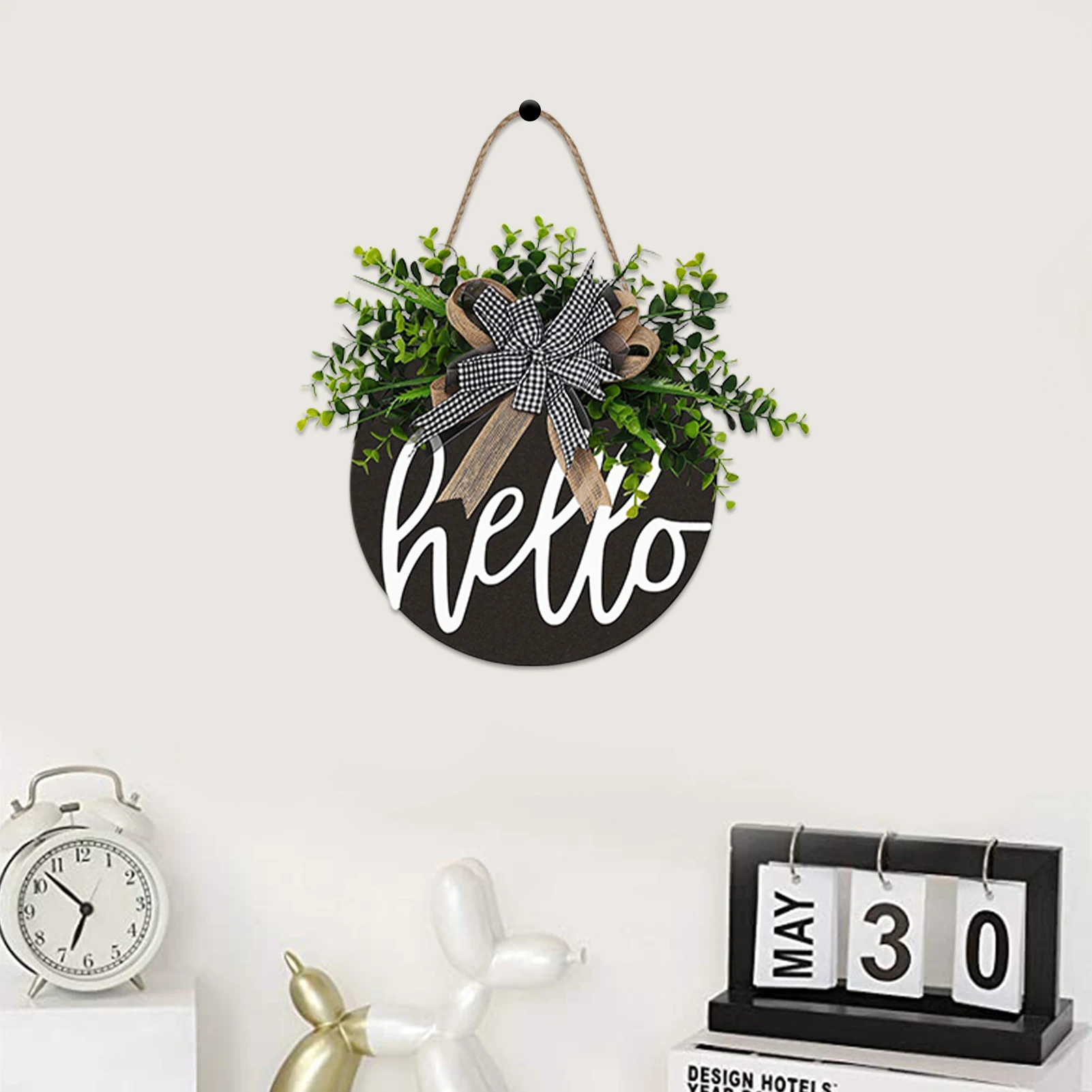 

Wooden Front Door Sign Wall Decorations For Front Porch Rustic Wooden Door Decor Farmhouse Front Door Decorations For Home