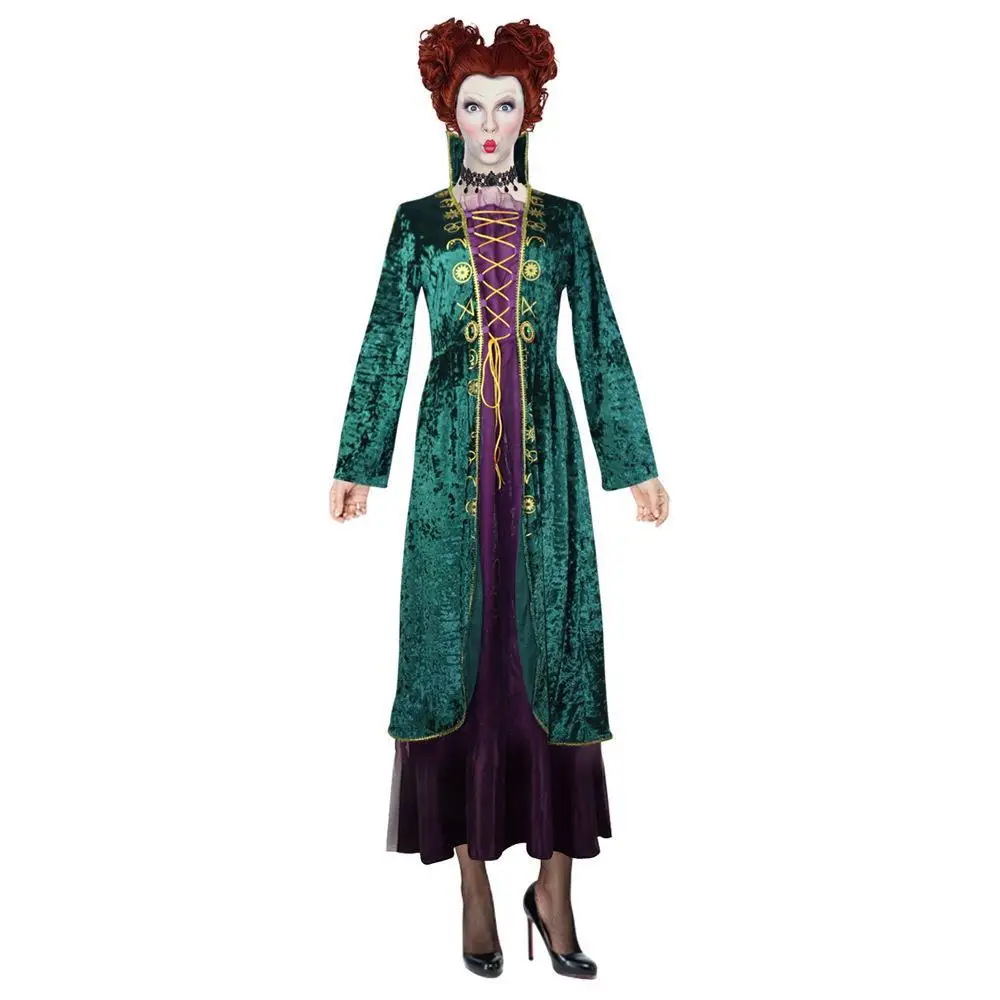 Карнавальные костюмы на Хэллоуин костюм хокус покус 2 Винифред Мэри Сара