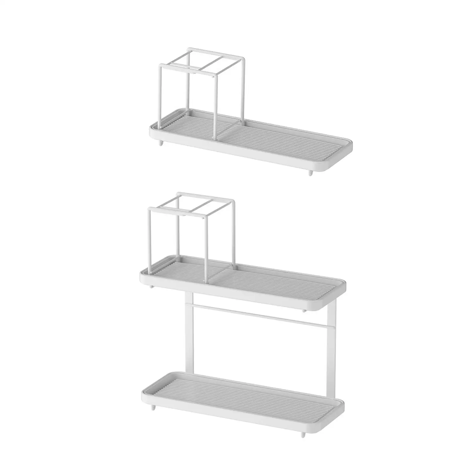 

Toothbrush Holder Storage Stand Nonslip Toothbrush Toothpaste Stand for Bathroom Vanity Countertop Electric Toothbrush Cosmetics