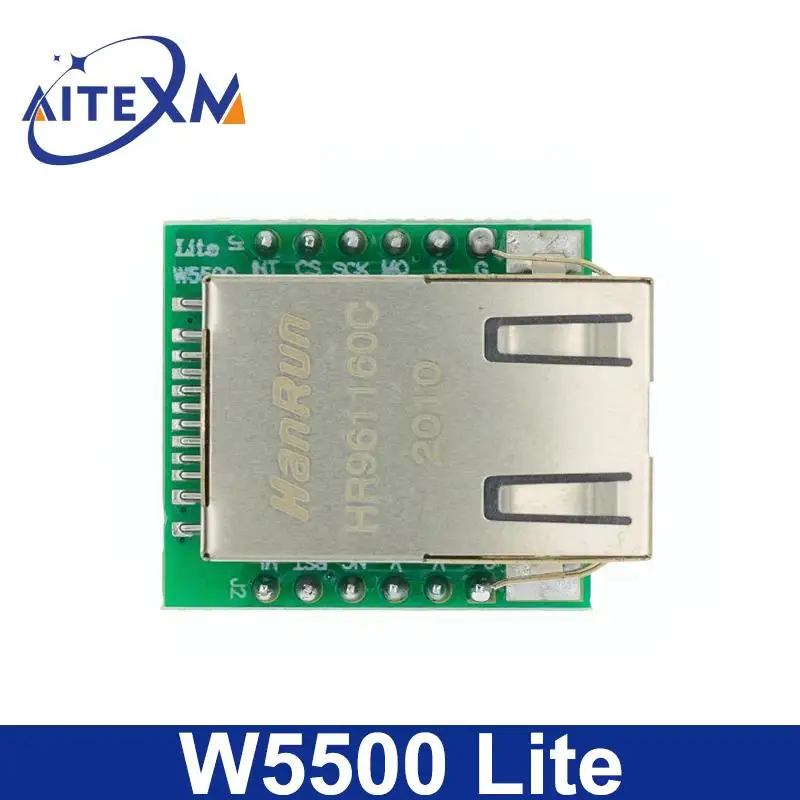USR-ES1 W5500 Ethernet Network Module Hardware SPI to LAN/ Ethernet  TCP / IP 51 / STM32 Microcontroller Program Over W5100 images - 6