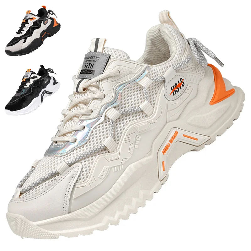 Men's Comfortable Casual Sneakers Adult Teenagers Students Outdoor Running Shoes Walking Shoes School sports shoes 39-44