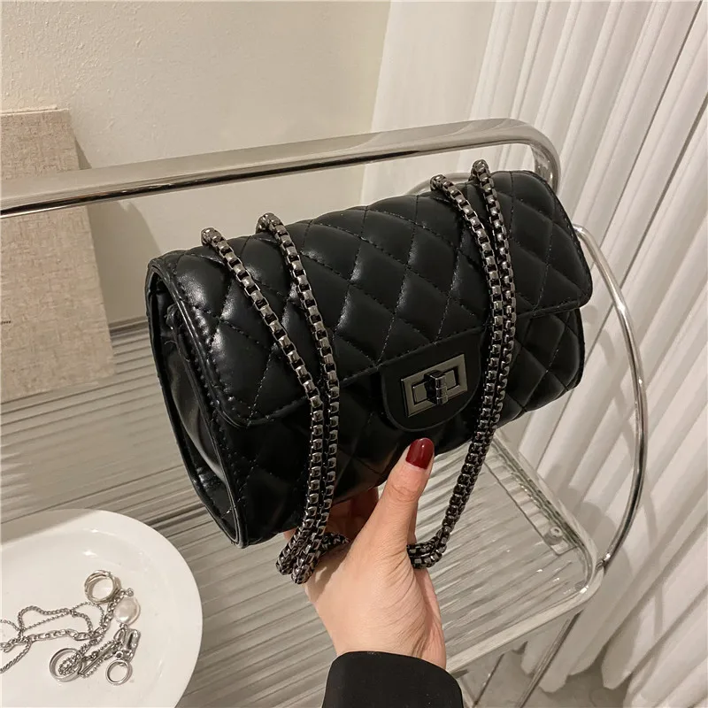 

Lingge Large-capacity Ladies Shoulder Bag 2022 New Trendy Fashion Messenger Bag Women Handbag