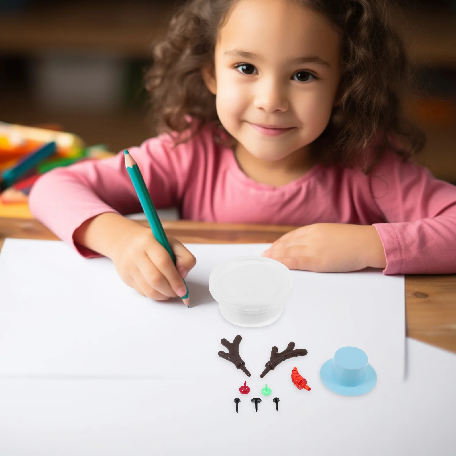 Рождественские украшения Снеговик Мини Слякоть DIY Медведь Декоративные