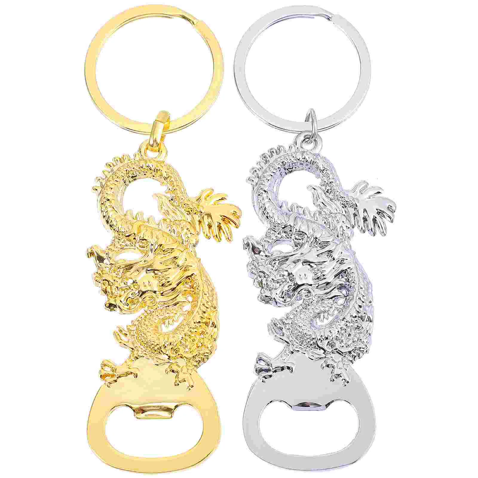 

Opener Key Dragon Bottle Corkscrew Shape Metal Cap Ring Beer Keychain Pendant Chainremover Keyring Cork Cantop Golden Catcher