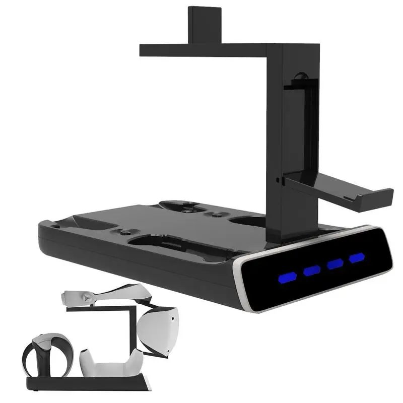 

ForPS5 Type-C Charging Station Desk Charging Dock Charger Stand For PlayStation 5 Wireless Game Controller LED Indicator Design