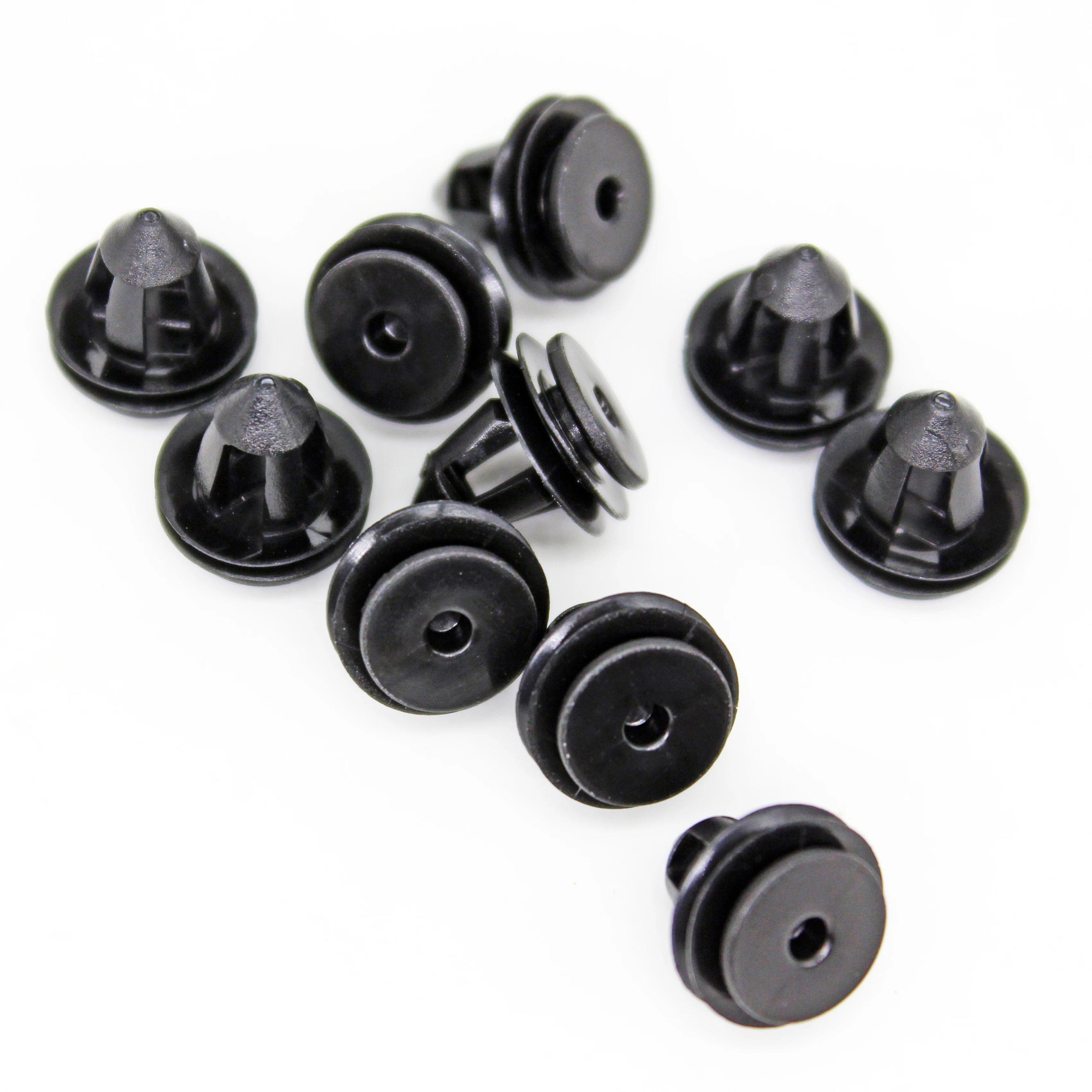 

10 Door Panel Retainer Plastic Trim Fastener Clips For Volkswagen 1K6-837-200B