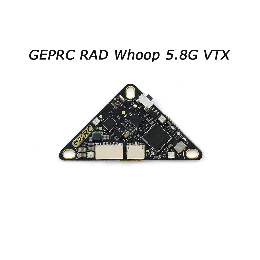 

GEPRC RAD Whoop 5.8G VTX 40CH PitMode/25mW/200mW/400mW UFL Antenna Connector
