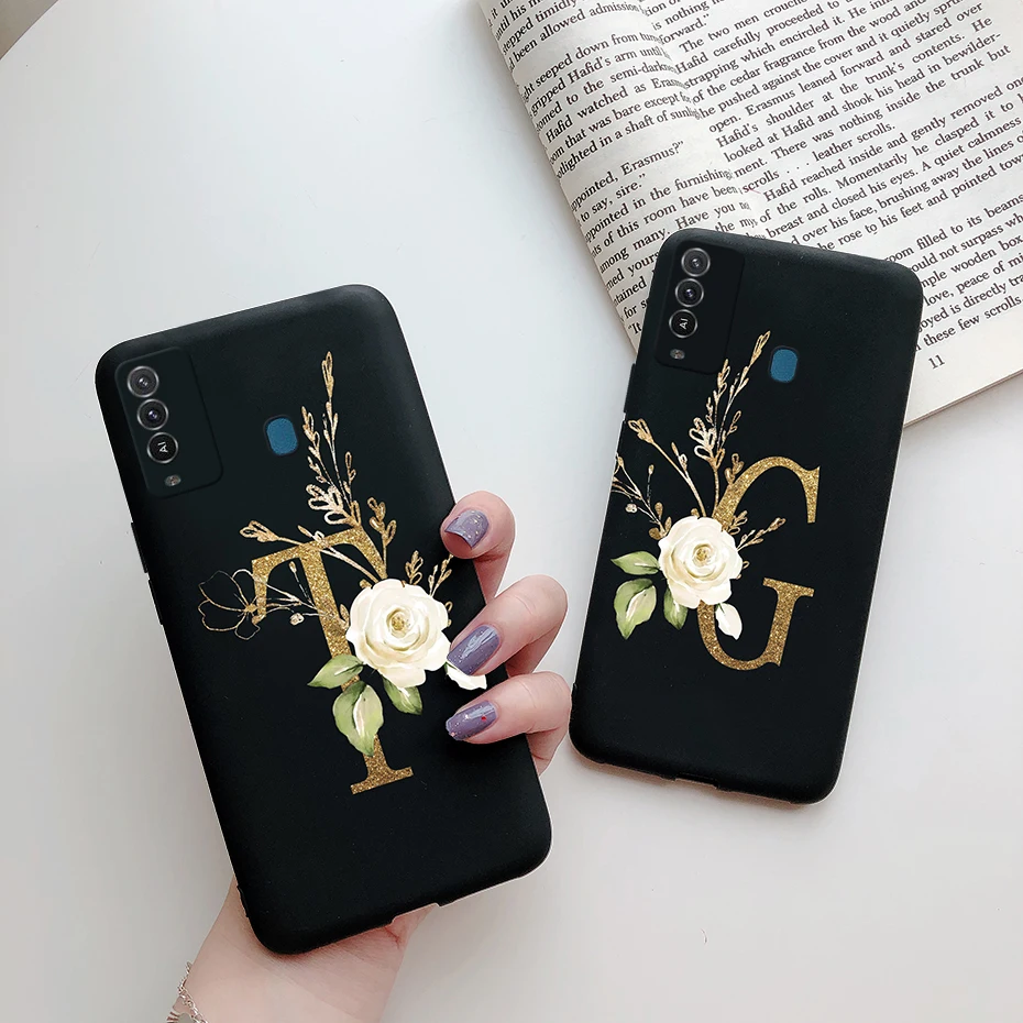 Чехол для ITEL Vision 2 Plus 6 8 дюйма P37 Pro милые буквы противоударный силиконовый чехол