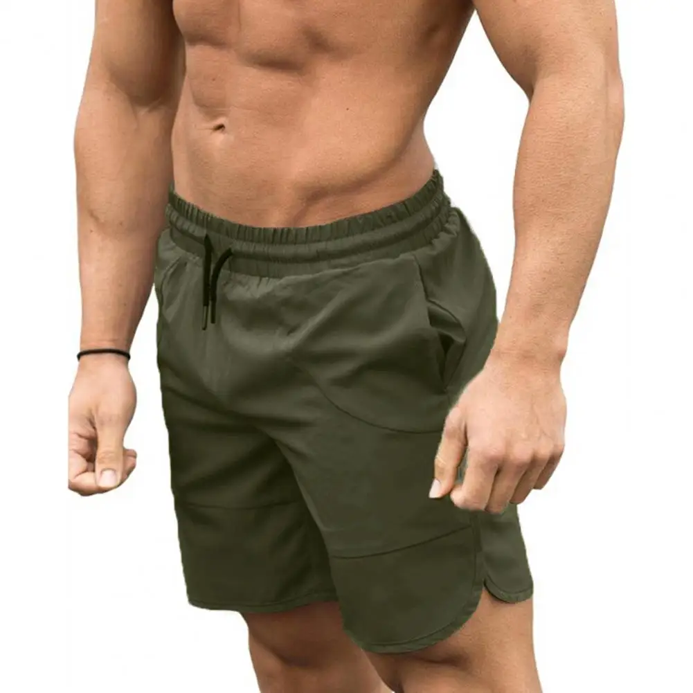 

Thin Stylish Lace-up Quick Drying Shorts Male Short Pants Mid Waist for Jogging