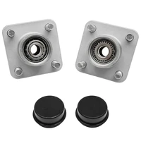 front wheel hub assembly kit with bearings seals replacement for 1974 2002 models club car ds golf cart replace 1011892