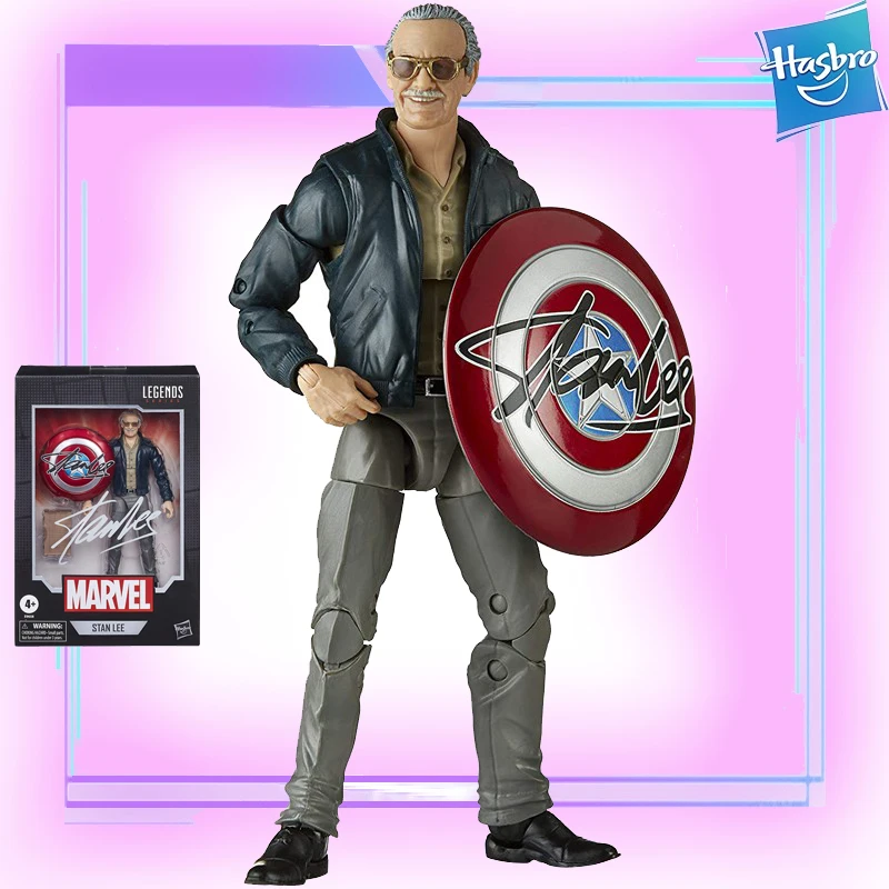 

Hasbro Marvel Legends Iron Man Thor Hulk Captain America Stan Lee 6 Inch Model Anime Hero Robot Toys for Boys Girls Kids Gifts