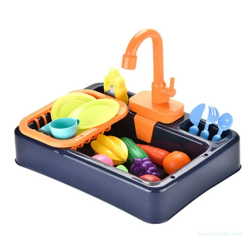 

C5AD Multifunctional Parrot Bath Tub with 180° Rotation Tap Container Automatic Water Circulation Bird Shower Station Pet