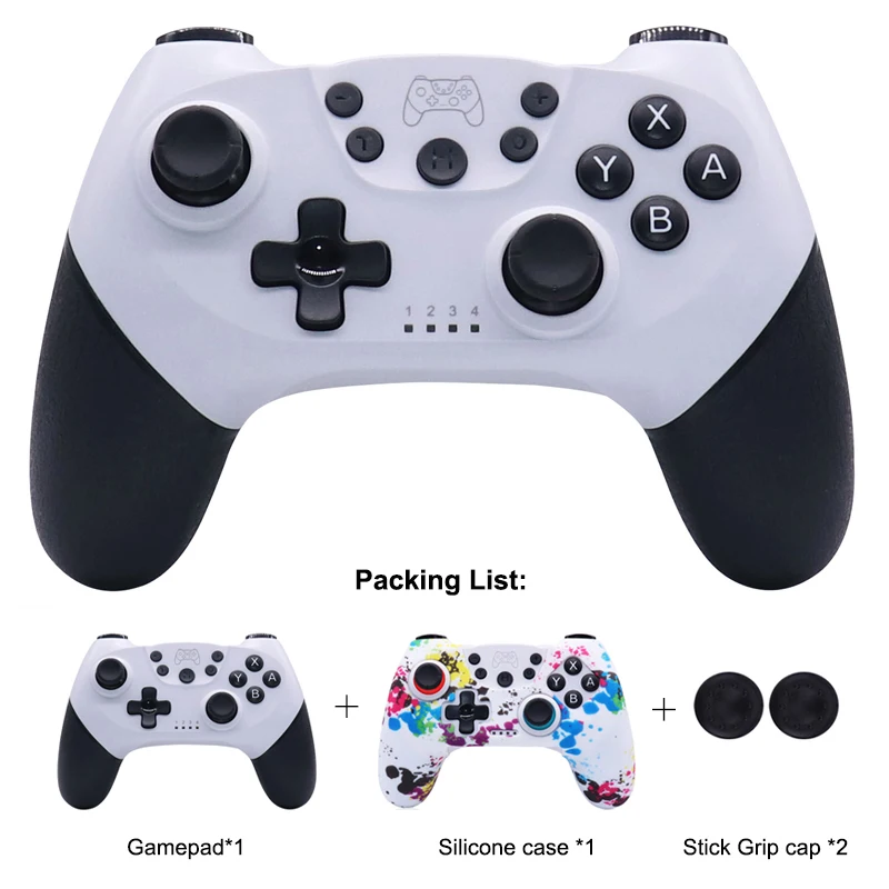 

Bluetooth-compatible Pro Gamepad for N-Switch NS-Switch NS Switch Console Wireless Gamepad Video Game USB Joystick Control