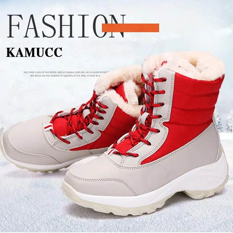 

Женские спортивные кроссовки, спортивная обувь для бега, повседневные темно-синие теплые кроссовки для девушек, теннисные кроссовки с высо...