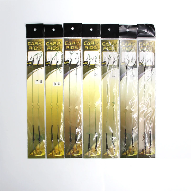 

Carp Hook Hang Fishing Accessories Fishing Supplies Carp Hook with Strong Horse Barb Anti-tie Bite Line Hook