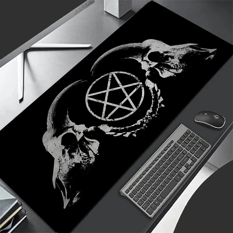 Большой Размер Игровой Коврик Для Мыши 40 См X Тема Дьявола Демона Нескользящий