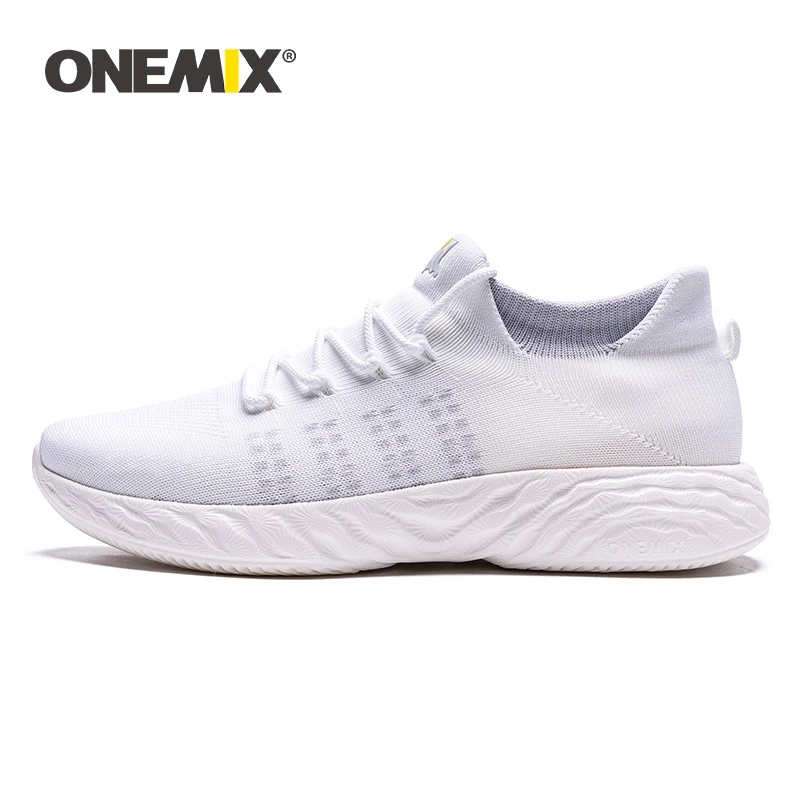 ONEMIX 2023 Breathable Sports Wild Casual Light Comfortable Trend Shoes Men's Running Shoes Slip On Walking Shoes Male Sneak