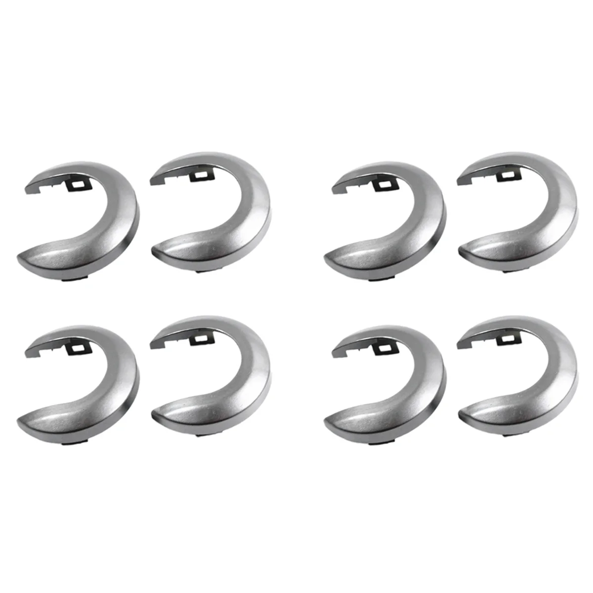 

4X Car Interior Door Handle Cover Decorative Trim Inside Handle Escutcheon for Nissan Tiida 2005-2010 1.6 LIVINA NV200 B