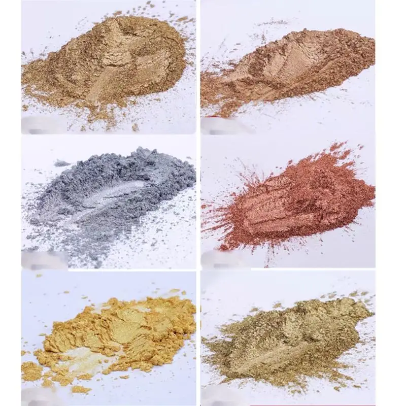 

Q81D Mica Powder Epoxy Resin Dyes Natural Fine Powder Pigments Suitable for Resin Mold Diy Resin Color Polymer Clay and Craft