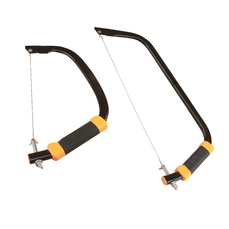

Best Adjustable Saw U-Shape Coping Jig Saw With 20 Saw Blades Wood Craft Cutting Hand Tool Wire Frame Jade Saw Bow