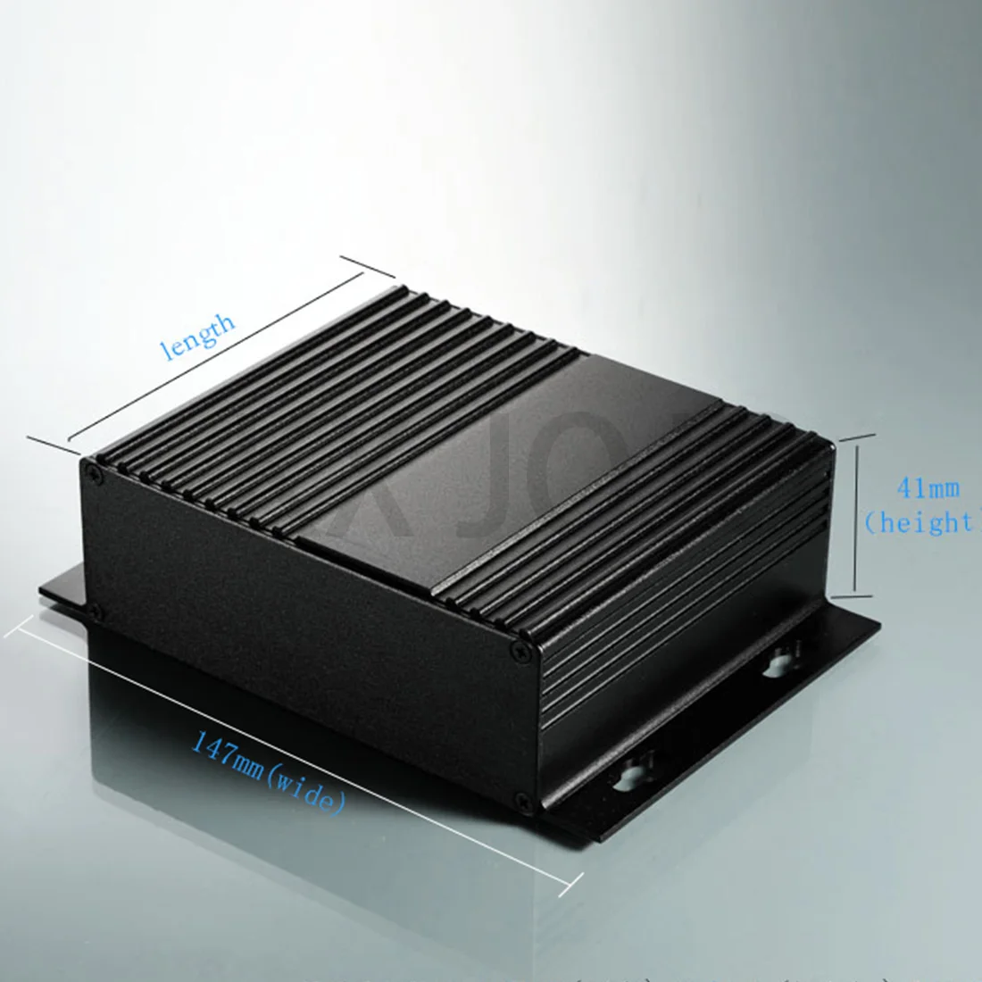 

Aluminum Enclosure 147*41*100/150/155mm Split Box Waterproof Type Case Electronic Box DIY Power Housing Instrument Silver/Black