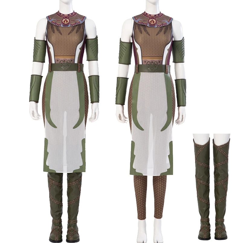 

Halloween Carnival Superhero Mr Knight Cosplay Layla Costume Custom Made Women Printing Jumpsuit New Battle Outfit