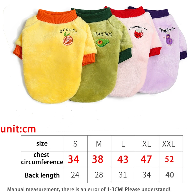 

осень-весна одежда для домашних животных фруктовый флис утолщенный теплый и удобный оптом плюс бархат милый плюшевый мишка двуногая одежда...