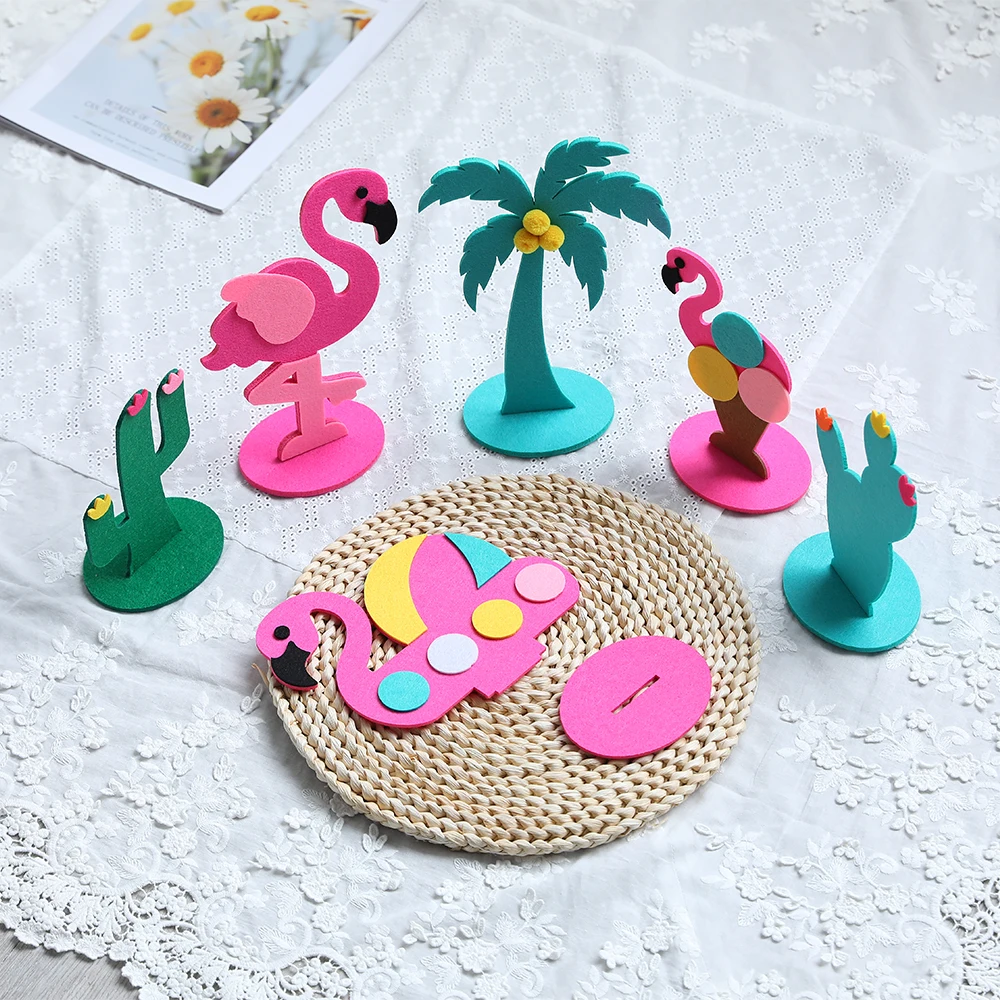 

2pcs Pineapple Cactus Tropical Garden Flamingo Hawaiian Party Wedding Birthday Summer Hawaiian Table Party Decor Supplies