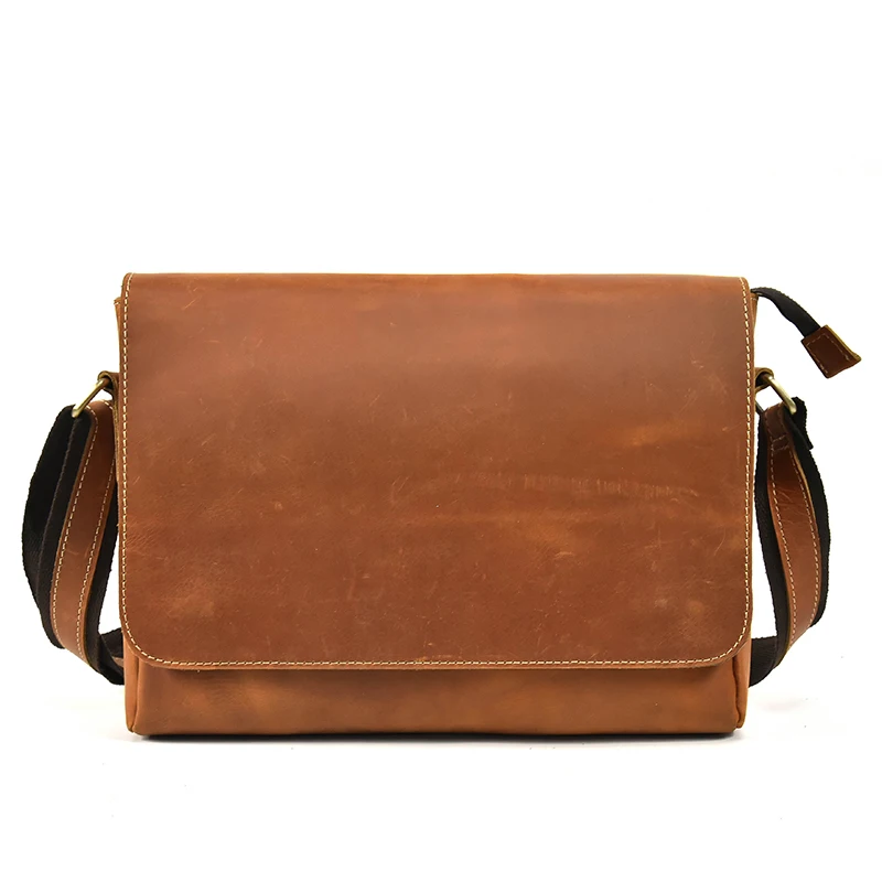 Men's Designer Bag Shoulder Bag Genuine Leather Messenger Bags For Men Vintage Cowhide Sling Bag Casual Women Crossbody Bags