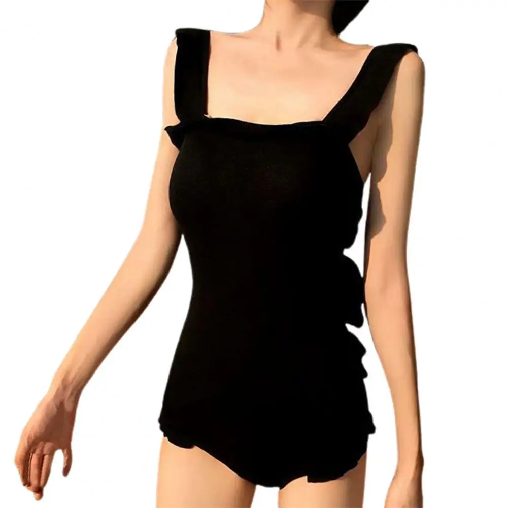 

Chic Women Swimsuit Sweet Comfortable Lady Monokini Bodycon Summer Swimsuit one-piece swimwear for expectant mothers