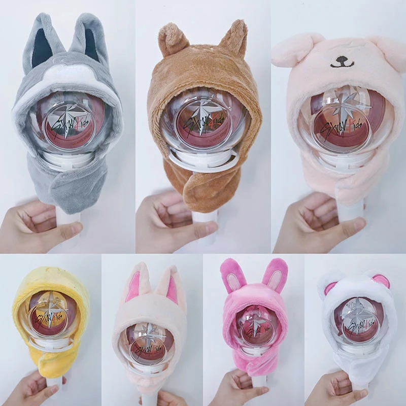 

KPOP Stray Kids Lightstick Cover SKZOO Plush Headband