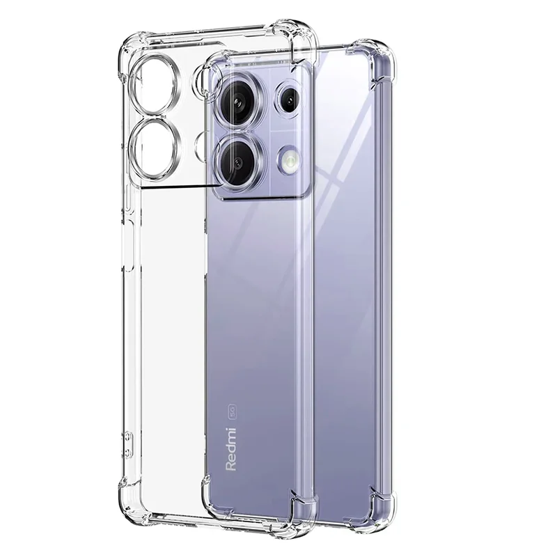 Ультратонкий противоударный силиконовый мягкий чехол для Xiaomi Redmi Note 13 12 11 11S 13R 12S