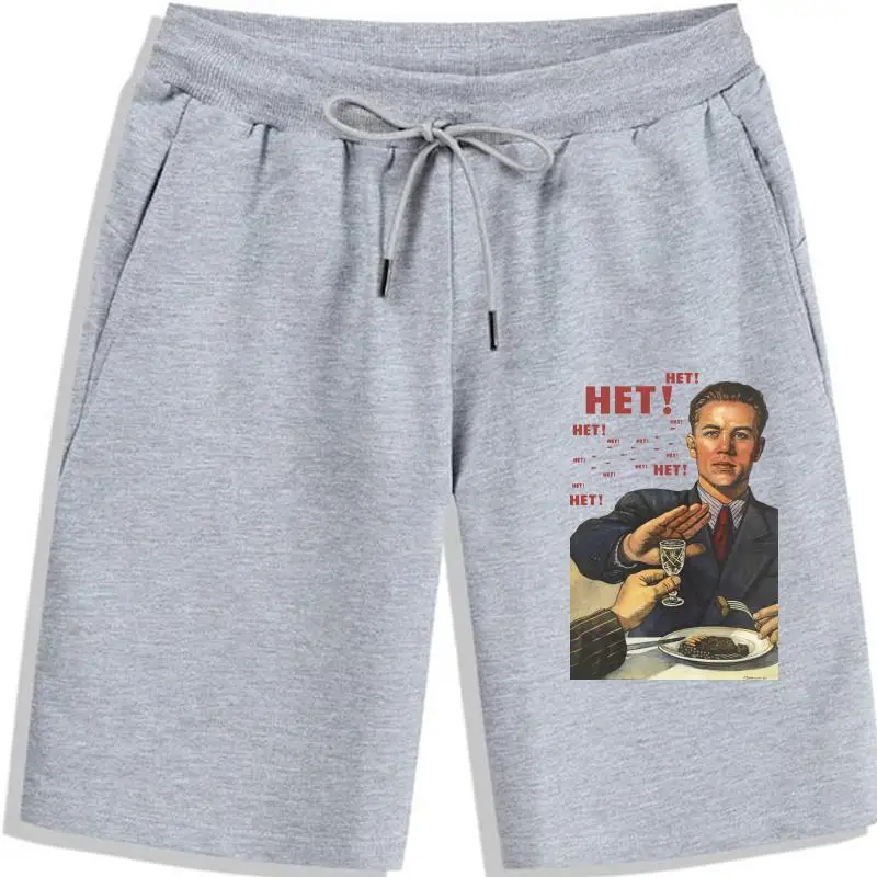 

2020 Mens Print Men Shorts 100% Cotton Ussr New Men Shorts Russia Soviet Propaganda Against Alcohol Cool Designe Your Own Men Sh