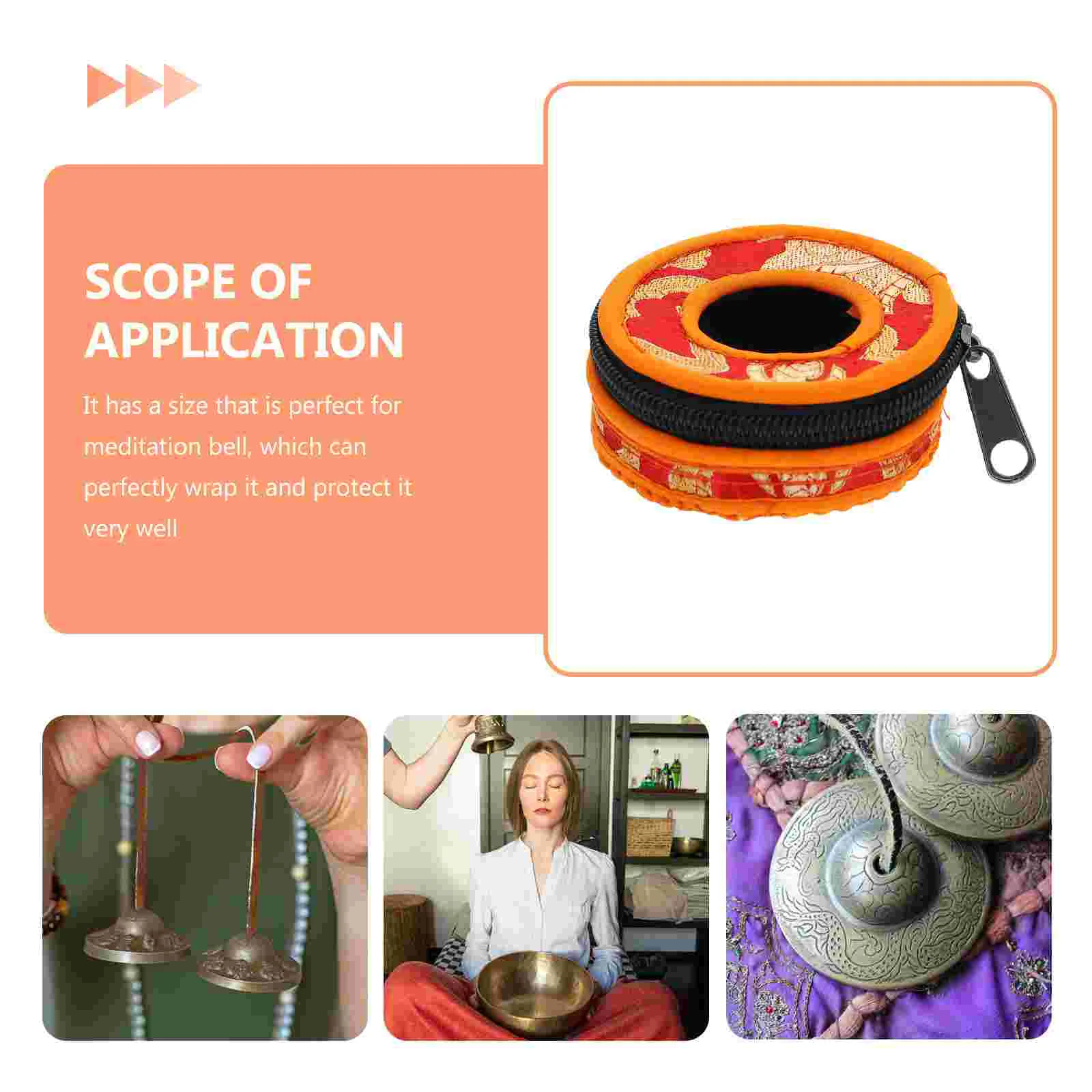 Тибетская звуковая чаша тарелки на палец контейнер для колокольчика медитации