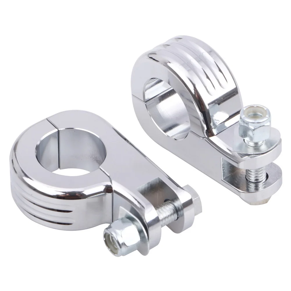 

32/38 мм мотоциклетная универсальная дорожная защита двигателя, бампер, подставка для ног, крепление для подножки, зажим, кронштейн для Harley Indian Honda BMW