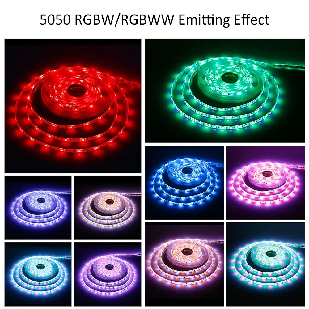 Светодиодные Ленты Rgb 5 М 2835 5630 Smd 12 В Гибкая Диодная Лента Постоянного Тока Для