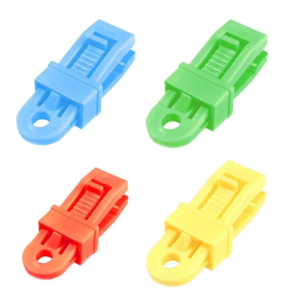 

Durable Windproof Tent Clip Outdoor Oxidation Resistance Camping Awning Tarp Clamp Survival Multipurpose Tighten Gripper