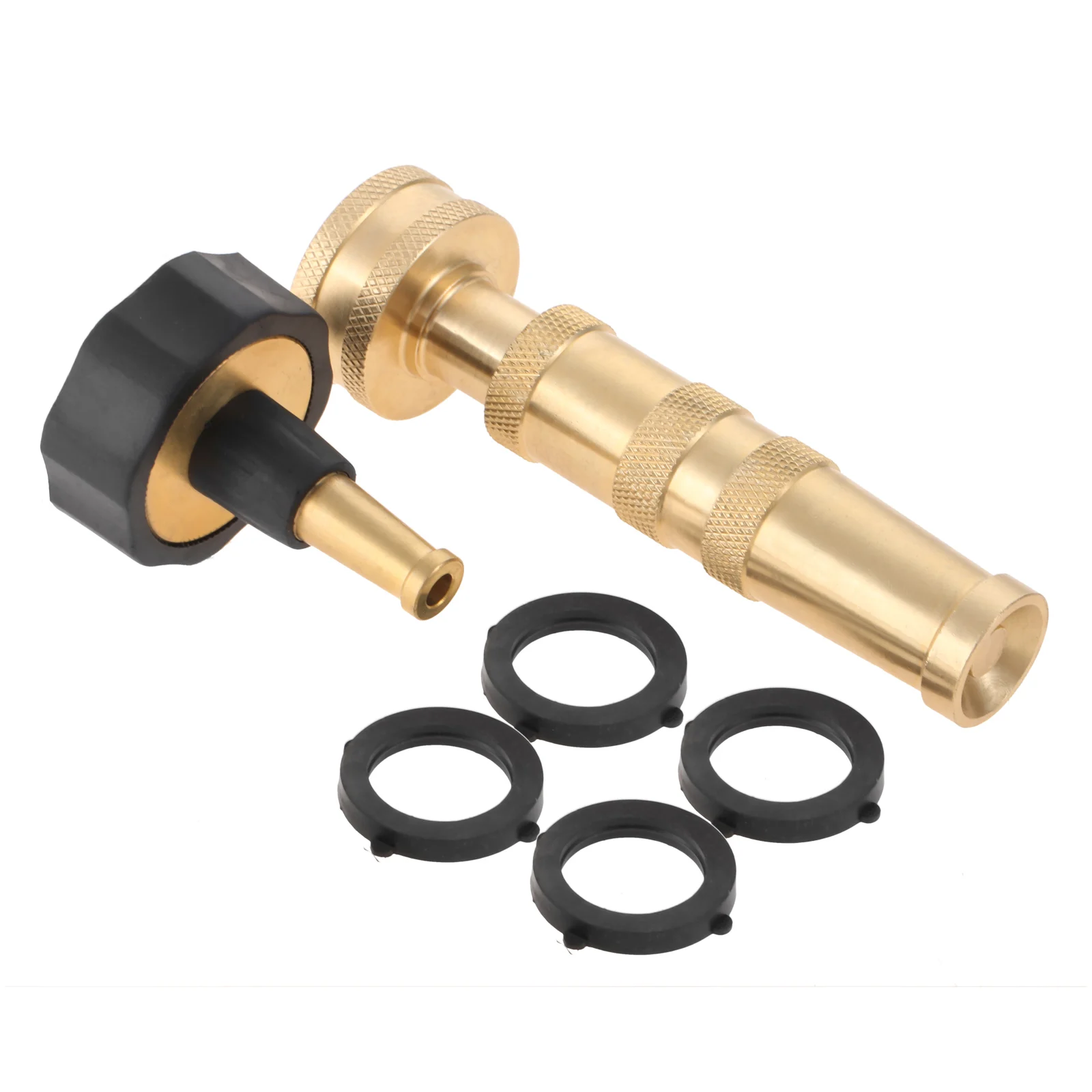 

1pcs Big Adjustable Spray High Pressure Hose Nozzle with Short Jetspray Hose Washers Garden Hardware Accessories