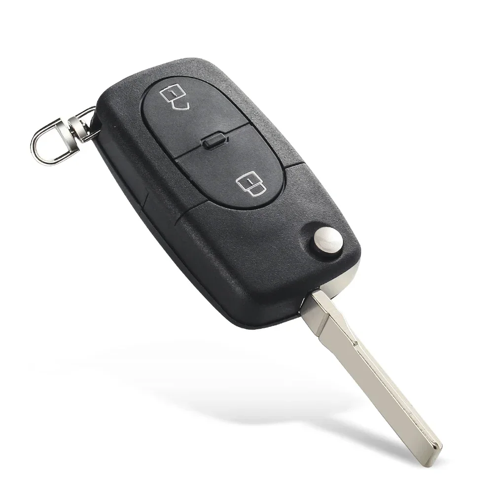 Ключ KEYYOU Автомобильный складной с 2 кнопками 433 МГц чип ID48 4D0837231R для Audi A3 A4 A6 A8 B6