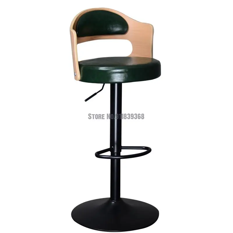 Барный стул с подъемом современный простой барный высокой ногой домашний кассир